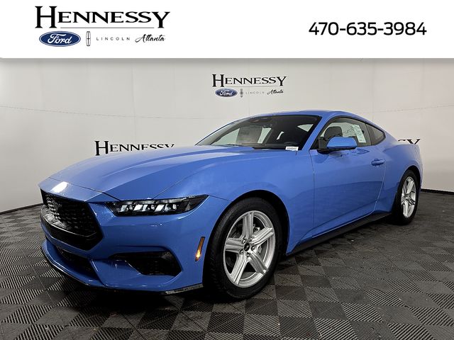 Grabber Blue Metallic 2026 Ford Mustang EcoBoost Fastback RWD Coupe Rear-Wheel Drive Automatic