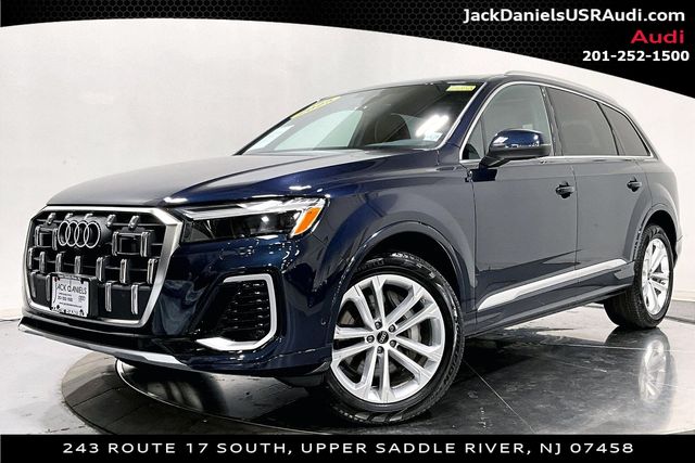 Waitomo Blue Metallic 2025 Audi Q7 SUV / Crossover All-Wheel Drive 8-Speed Automatic