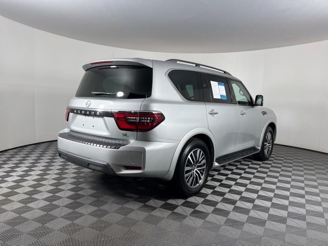 2023 Brilliant Silver Metallic Nissan Armada SL RWD SUV