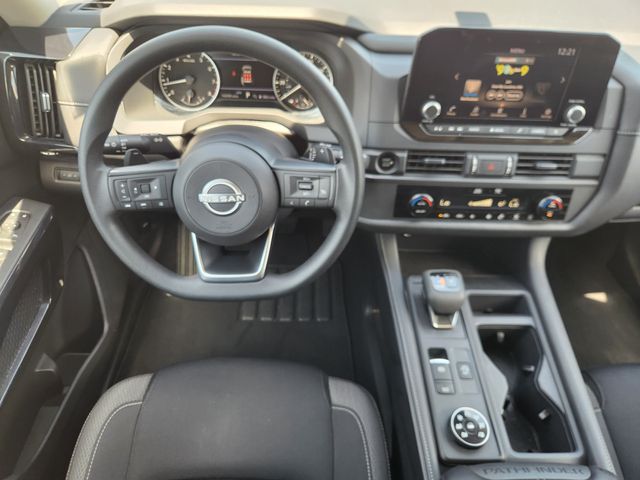 2025 Nissan Pathfinder S White at Bayway Cadillac of The Woodlands
