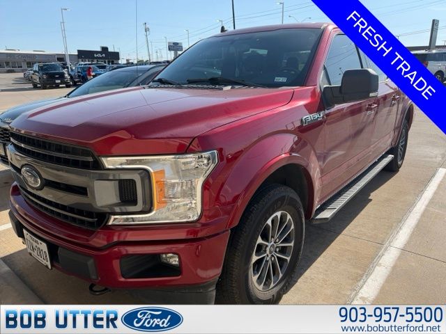 Ruby Red Metallic 2019 Ford F-150 Pickup Truck Four-Wheel Drive Automatic