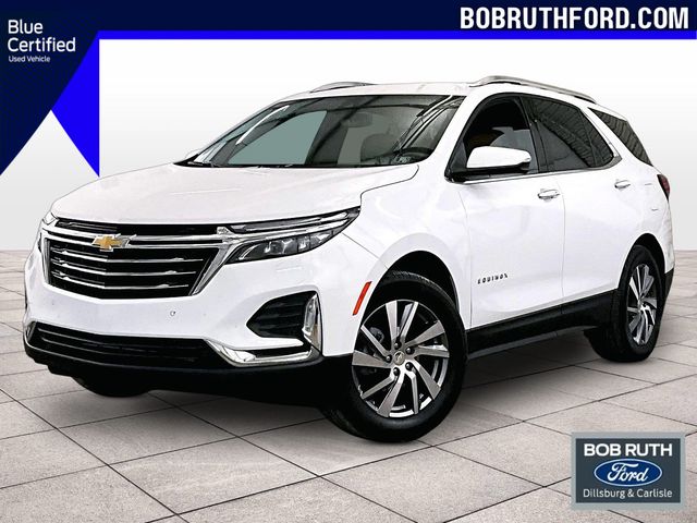 2023 Chevrolet Equinox Premier White at Klick Lewis Buick Chevrolet