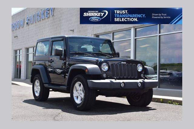 Black Clearcoat 2016 Jeep Wrangler SUV / Crossover Four-Wheel Drive 6-Speed Manual