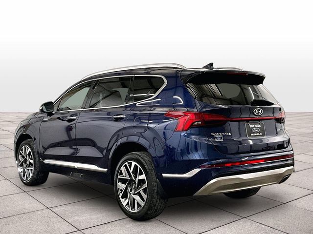 2022 Hyundai Santa Fe Calligraphy Blue at Bob Ruth Ford