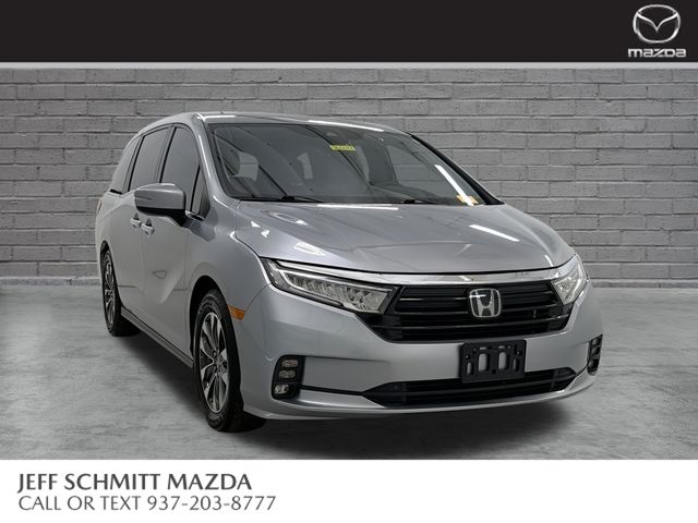 Lunar Silver Metallic 2022 Honda Odyssey Minivan Front-Wheel Drive Automatic