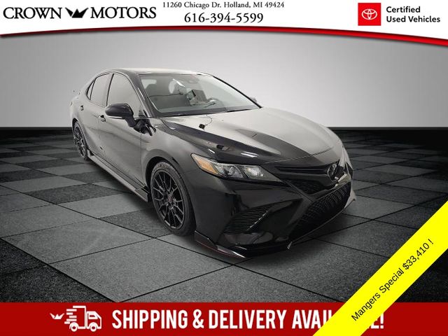 Midnight Black Metallic 2024 Toyota Camry Sedan Front-Wheel Drive 8-Speed Automatic