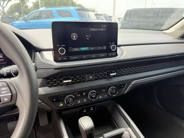 2024 Honda Accord EX White at DeMontrond Auto Country