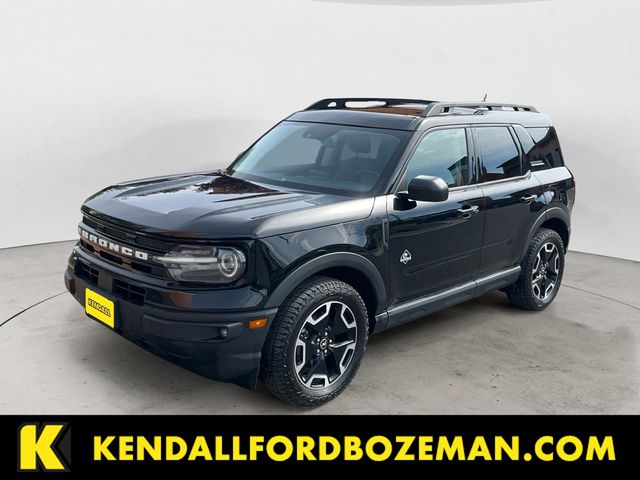 Shadow Black 2023 Ford Bronco Sport Outer Banks AWD SUV / Crossover All-Wheel Drive 8-Speed Automatic