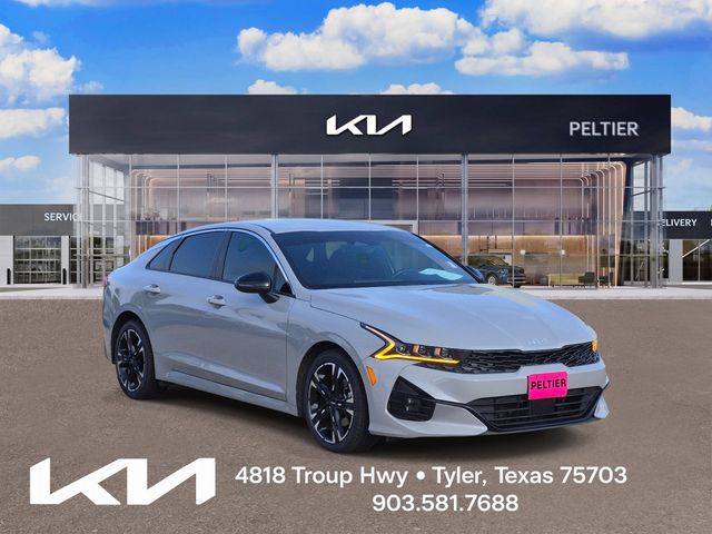 Wolf Gray 2023 Kia K5 Sedan Front-Wheel Drive 8-Speed Automatic