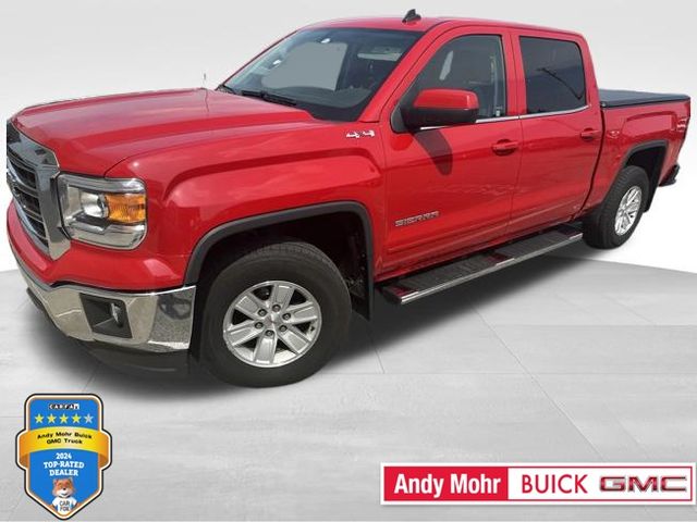 Fire Red 2014 GMC Sierra 1500 Pickup Truck Four-Wheel Drive 6-Speed Automatic Overdrive