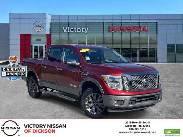 2017 Nissan Titan Platinum Reserve Crew Cab 4WD