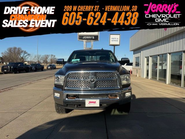Gray (Granite Crystal Metallic Clearcoat) 2015 RAM 2500 Laramie Crew Cab 4WD Pickup Truck Four-Wheel Drive 6-Speed Automatic