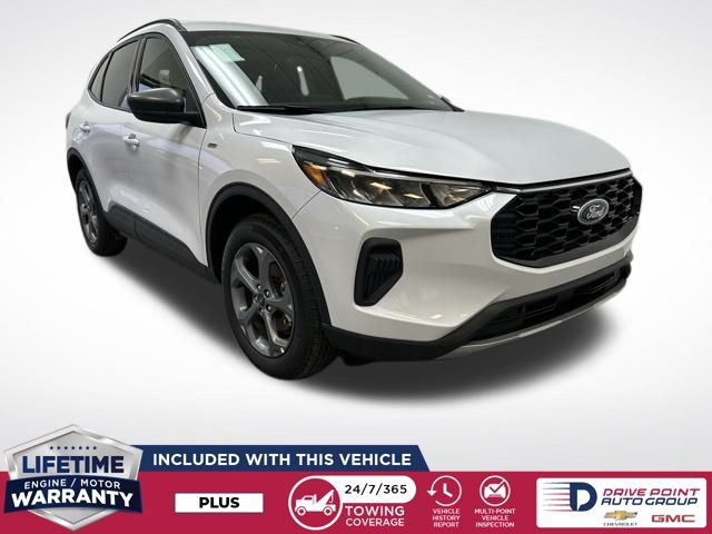 Silver Metallic 2025 Ford Escape SUV / Crossover All-Wheel Drive 8-Speed Automatic