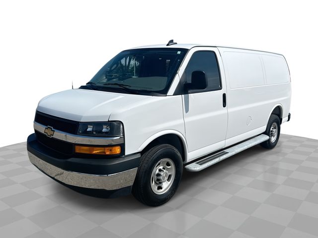 Summit White 2025 Chevrolet Express Cargo Van Rear-Wheel Drive 8-Speed Automatic Overdrive