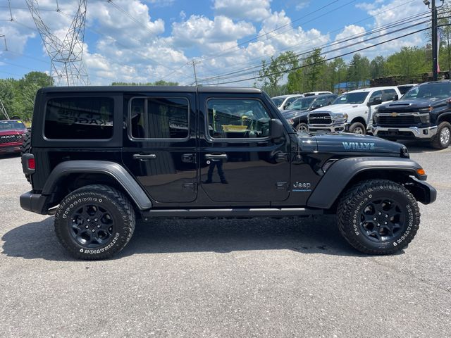 2023 Jeep Wrangler Willys 4xe - Black Clearcoat exterior view 8