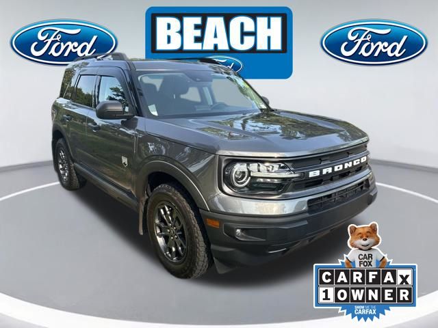 Gray Metallic 2021 Ford Bronco Sport SUV / Crossover All-Wheel Drive 8-Speed Automatic