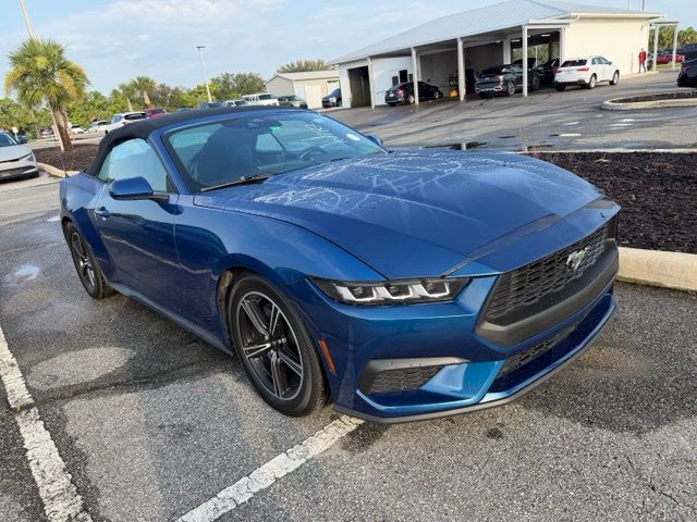 Atlas Blue Metallic 2024 Ford Mustang Convertible Rear-Wheel Drive Automatic