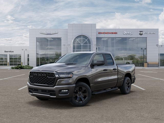 Gray (Granite Crystal Metallic Clearcoat) 2026 RAM 1500 Pickup Truck Four-Wheel Drive 8-Speed Automatic