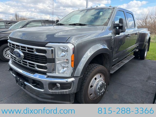 Carbonized Gray Metallic 2023 Ford F-450 Super Duty XLT Crew Cab LB DRW 4WD Pickup Truck Four-Wheel Drive Automatic