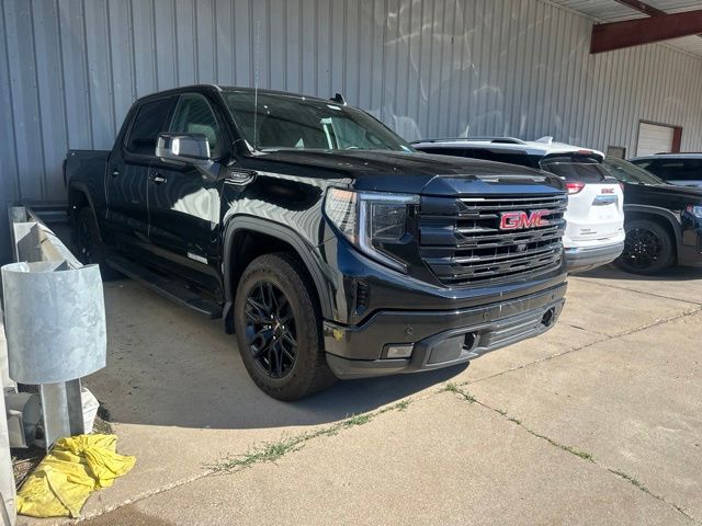 Onyx Black 2024 GMC Sierra 1500 Elevation Crew Cab 4WD Pickup Truck Four-Wheel Drive Automatic