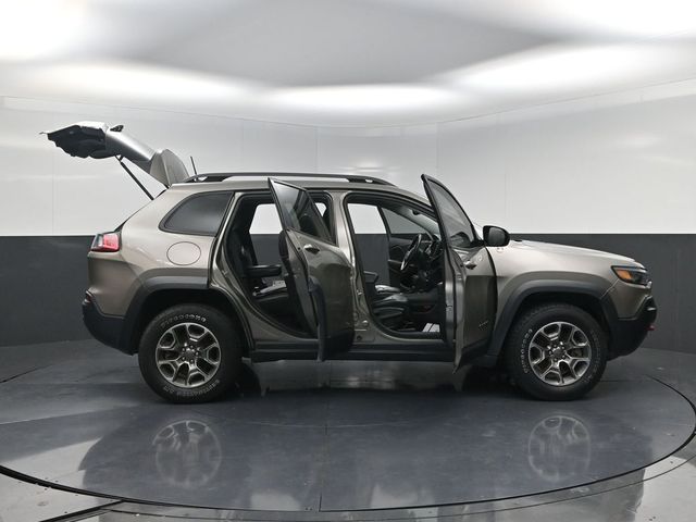 2020 Jeep Cherokee Trailhawk Beige at DeMontrond Automotive Group