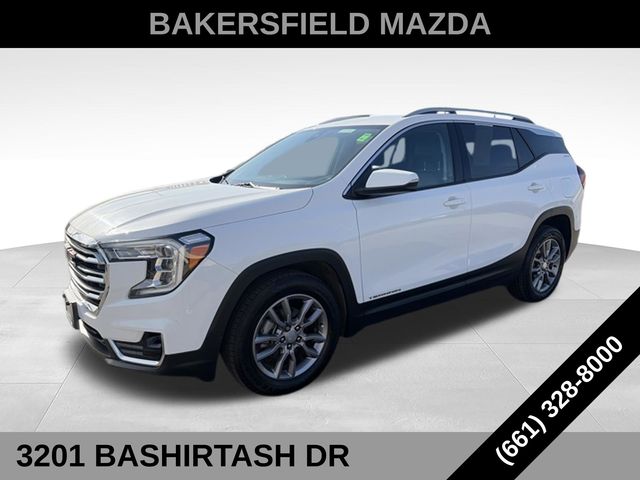 Summit White 2024 GMC Terrain SLT FWD SUV / Crossover Front-Wheel Drive 9-Speed Automatic