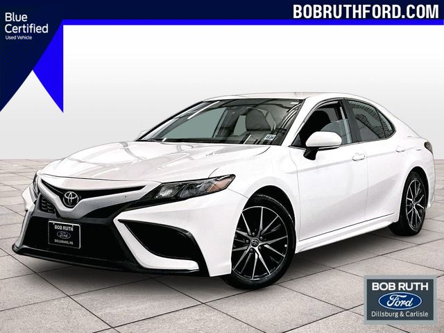 2024 Toyota Camry SE White at Sutliff Volkswagen