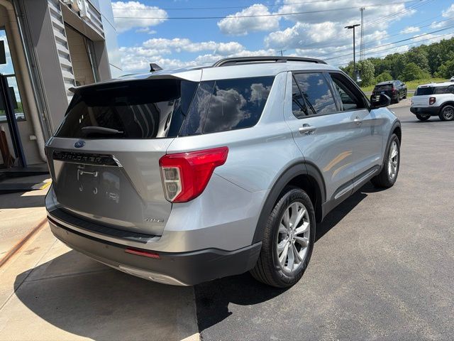 2023 Ford Explorer XLT Silver at Phil Fitts Ford