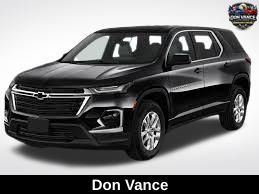 Mosaic Black Metallic 2022 Chevrolet Traverse LS AWD SUV / Crossover Four-Wheel Drive 9-Speed Automatic