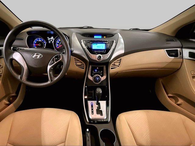 2013 Hyundai Elantra GLS Black at Klick Lewis Buick Chevrolet