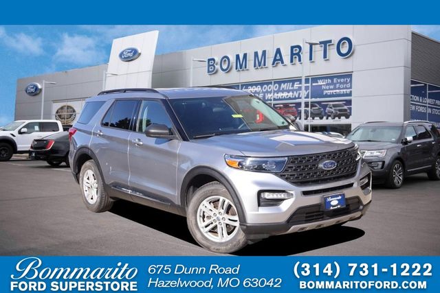 Silver Metallic 2024 Ford Explorer XLT AWD SUV / Crossover All-Wheel Drive Automatic