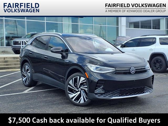 Black 2025 Volkswagen ID.4 SUV / Crossover All-Wheel Drive Automatic