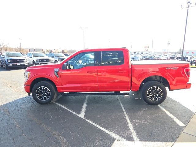 Race Red 2023 Ford F-150 Pickup Truck Four-Wheel Drive Automatic