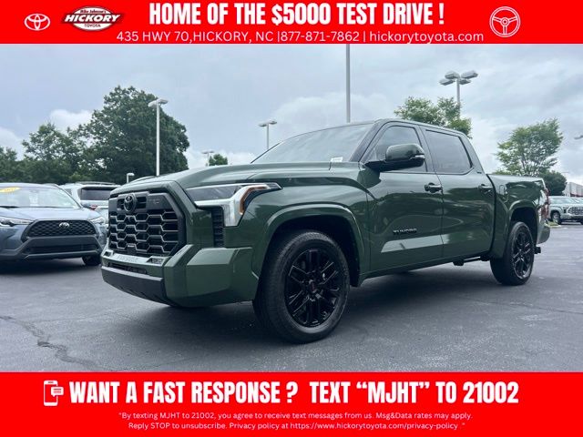 Army Green 2023 Toyota Tundra Pickup Truck Four-Wheel Drive Automatic