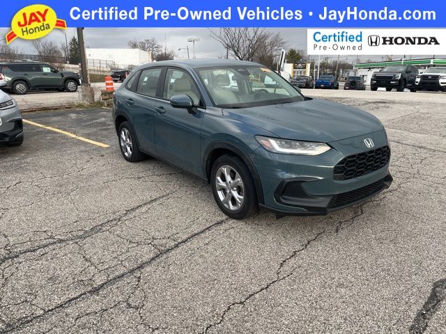 Nordic Forest Pearl 2024 Honda HR-V LX AWD SUV / Crossover All-Wheel Drive Continuously Variable Transmission