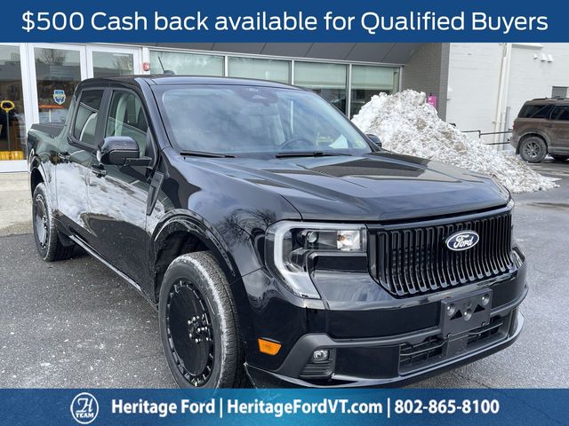 Shadow Black 2026 Ford Maverick Lobo SuperCrew AWD Pickup Truck All-Wheel Drive 7-Speed Automatic