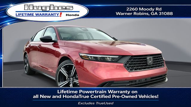 Radiant Red Metallic 2026 Honda Accord Sedan Front-Wheel Drive Continuously Variable Transmission
