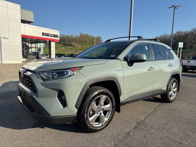 Lunar 2021 Toyota RAV4 Hybrid XLE Premium AWD SUV / Crossover All-Wheel Drive Continuously Variable Transmission