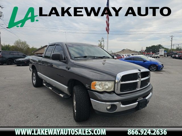 Gray (Graphite Metallic Clearcoat) 2004 Dodge RAM 1500 SLT Quad Cab 4WD Pickup Truck Four-Wheel Drive 5-Speed Automatic
