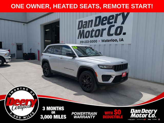 Silver Zynith 2025 Jeep Grand Cherokee SUV / Crossover Four-Wheel Drive 8-Speed Automatic