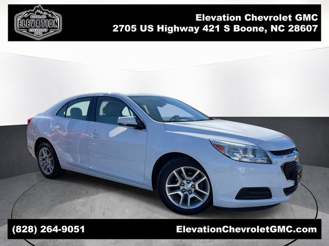 Summit White 2014 Chevrolet Malibu 1LT FWD Sedan Front-Wheel Drive 6-Speed Automatic Overdrive