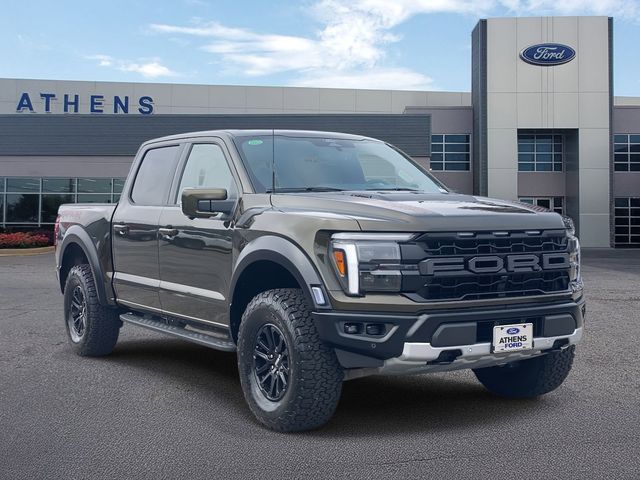 Shelter Green 2026 Ford F-150 Raptor SuperCrew 4WD Pickup Truck Four-Wheel Drive Automatic