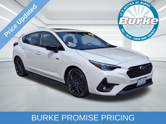 Crystal White Pearl 2024 Subaru Impreza Wagon All-Wheel Drive Continuously Variable Transmission