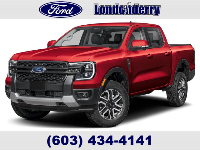 Ruby Red Metallic Tinted Clearcoat 2026 Ford Ranger Pickup Truck Four-Wheel Drive Automatic