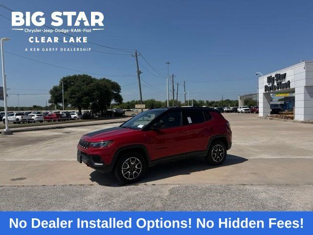 2025 Jeep Compass Trailhawk Red at Wharton Ford