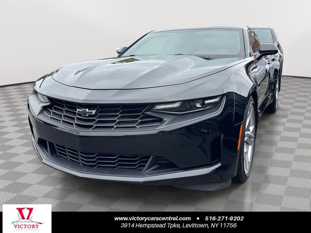 Black 2021 Chevrolet Camaro Coupe Rear-Wheel Drive 8-Speed Automatic