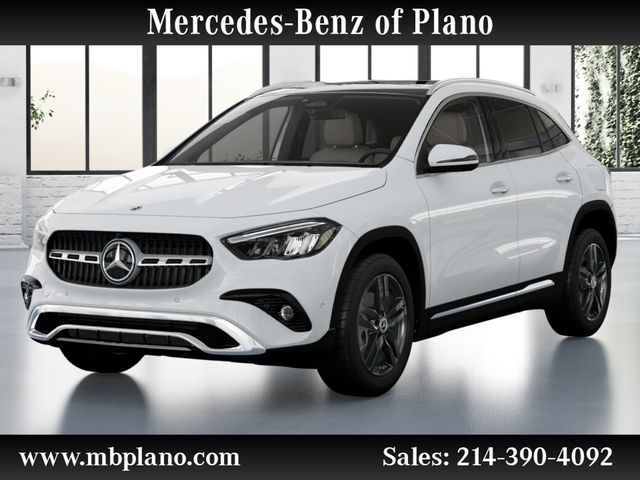 Polar White 2026 Mercedes-Benz GLA SUV / Crossover Front-Wheel Drive 8-Speed Dual Clutch