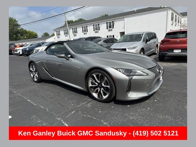 Silver 2021 Lexus LC Convertible Rear-Wheel Drive Automatic