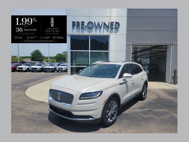 Ceramic Pearl Metallic Tinted Clearcoat 2023 Lincoln Nautilus SUV / Crossover All-Wheel Drive 8-Speed Automatic