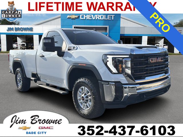 Summit White 2024 GMC Sierra 2500HD Pickup Truck 4X2 Automatic